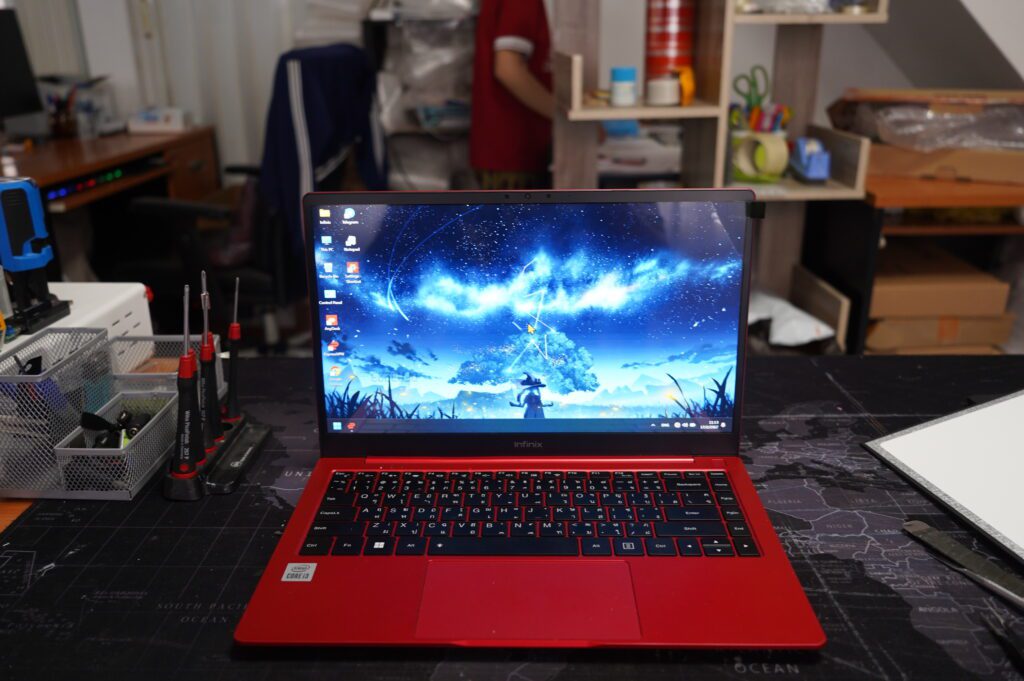 เปลี่ยนจอโน๊ตบุ๊ค Infinix INBOOK X2 XL21 จอแตก จอร้าว จอเสีย เป็นเส้น สีเพี้ยน