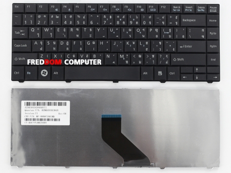 KEYBOARD FUJITSU คีย์บอร์ด Fujitsu LIFEBOOK BH531 LH531 ไทย-อังกฤษ 