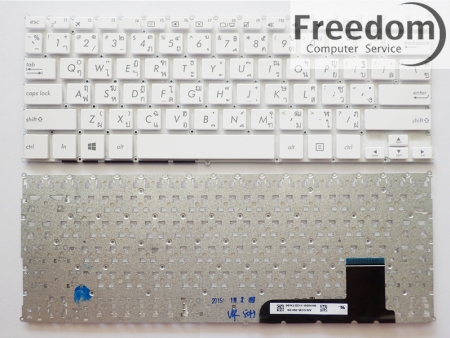 KEYBOARD ASUS  คีย์บอร์ด Asus Q200E X201E X202E S200E  สีขาว (TH-US) 