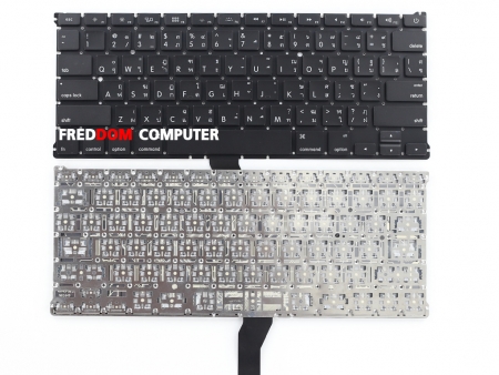 KEYBOARD-MACBOOK APPLE คีย์บอร์ด Macbook Air A1369 A1466 13inc (ภาษาไทย-อังกฤษ) 