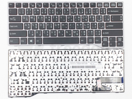 KEYBOARD FUJITSU คีย์บอร์ด Fujitsu LifeBook E544 E546 E733 E734 E736 E743 E744 E746 TH-US 