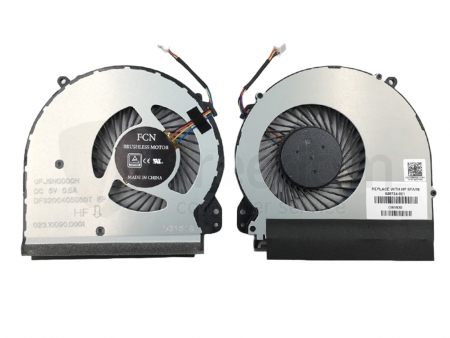 พัดลมโน๊ตบุ๊ค HP-COMPAQ พัดลมโน๊ตบุ๊ค Hp 17-AK 17-AK013DX 17-BS 17-BS022NR 17-BS088CL P/N: 926724-001 