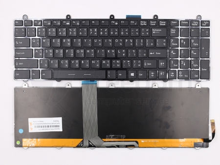 KEYBOARD MSI คีย์บอร์ด Msi GT60 GT70 GT780 MS-16GA MS-1762 GE70 ไทย อังกฤษ มีไฟ 