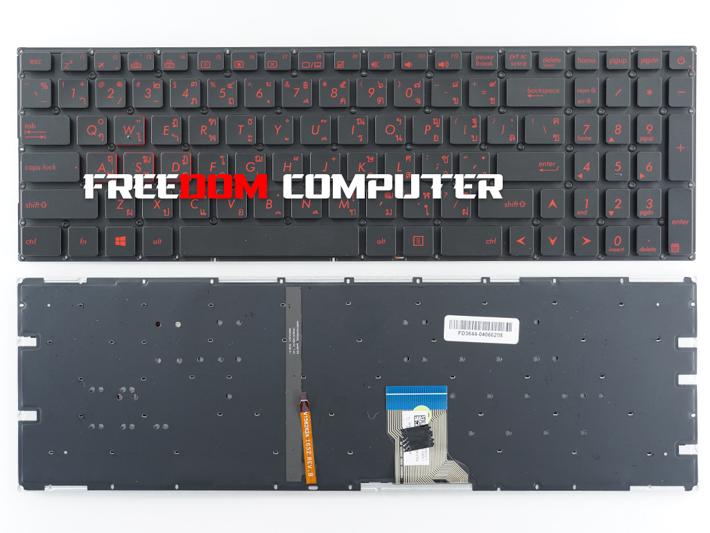 Tastiera US Retroilluminata Per ASUS GL502V GL502VT GL502VY GL702VM - Nuova