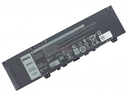 BATTERY-NOTEBOOK DELL แบตเตอรี่โน๊ตบุ๊ค (แท้) F62G0 F62GO DELL Inspiron 13 7000 7370 7380 F62GO 39DY5 RPJC3 P83G P87G 
