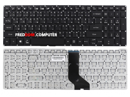 KEYBOARD ACER คีย์บอร์ด ACER Aspire A315 315-14 A315-41 A315-53 A515 A315-53G-38YX A315-41-R2L1 A515-52 A515-51 A315-53G-521G Aspire 7 A715-72G Aspire 3 A315-41 A315-51 A315-52 A315-53G ไทย อังกฤษ (ไม่มีไฟ) 