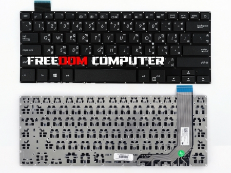 KEYBOARD ASUS คีย์บอร์ด Asus X407U X407M ไทย อังกฤษ 