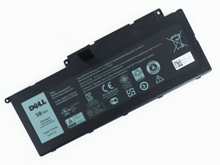 BATTERY-NOTEBOOK DELL แบตเตอรี่โน๊ตบุ๊ค (แท้) F7HVR ใส่ DELL Inspiron 15-7537 17-7737 17-7746  