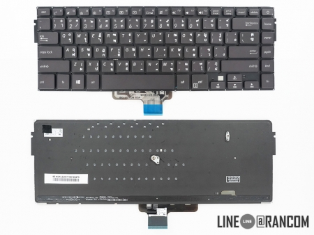 KEYBOARD ASUS คีย์บอร์ด ASUS VIVOBOOK S15 S510U X510U ไทย อังกฤษ มีไฟ 