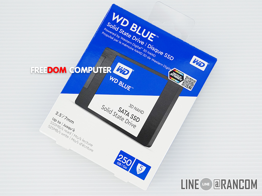 SSD WD SSD 250GB WD BLUE SSD SATA3 2.5 นิ้ว (WDS250G2B0A) (5Y) (MS6-108) Internal Solid State Drive 