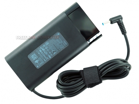 ADAPTER-NOTEBOOK HP-COMPAQ Adapter HP 19.5V 7.7A 150W หัว 4.5*3.0mm หัวเข็ม สีฟ้า ของแท้(ทรงมน) 