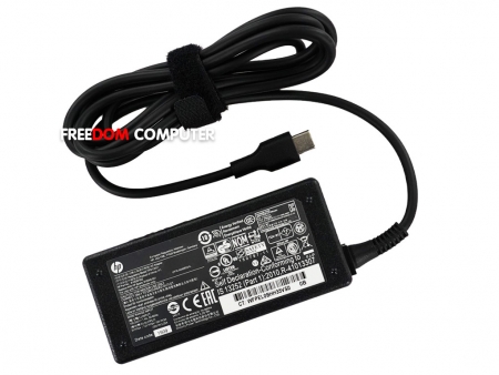 ADAPTER-NOTEBOOK HP-COMPAQ สายชาร์จโน๊ตบุ๊ค(แท้) HP 20V 2.25A (Type C)(45W) 