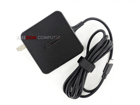 ADAPTER-NOTEBOOK ASUS สายชาร์จโน๊ตบุ๊ค (แท้) สำหรับ Asus Adapter 20V/3.25A 65W หัว USB Type-C  