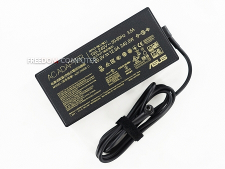 ADAPTER-NOTEBOOK ASUS สายชาร์จโน๊ตบุ๊ค (แท้) ASUS 240W 20V 12A 12.0A หัว Jack ขนาด 6.0X3.7mm 