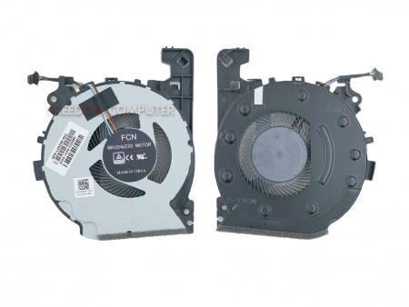 พัดลมโน๊ตบุ๊ค HP-COMPAQ พัดลม CPU HP 15-CX 1ชิ้น (ฝั่ง L) เทียบตามรูปก่อนสั่ง 