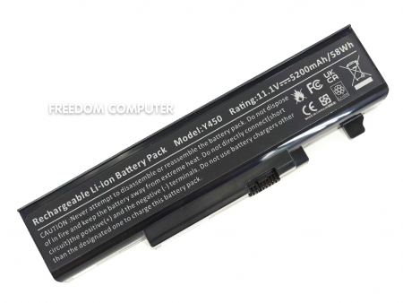 BATTERY IBM-LENOVO แบตเตอรี่โน๊ตบุ๊ค (OEM) Lenovo IdeaPad Y450 Y550 Series 