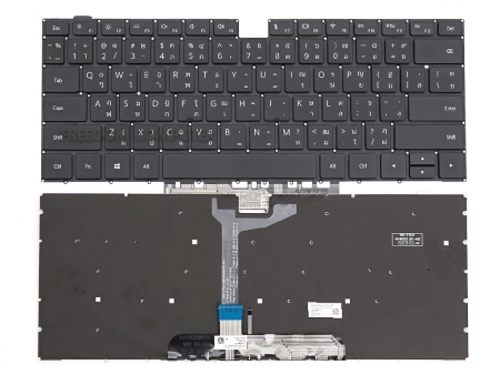 KEYBOARD HUAWEI คีย์บอร์ดโน๊ตบุ๊ค KEYBOARD HUAWEI MATEBOOK D15 BOH-WAQ9R ไทย-อังกฤษ 