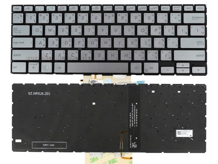 KEYBOARD ASUS คีย์บอร์ด ASUS Zenbook FLIP 14 UM462DA ไทย-อังกฤษ มีไฟ 