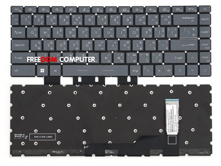 KEYBOARD MSI คีย์บอร์ดโน๊ตบุ๊ค MSI Modern 15 A4M A5M ไทย อังกฤษ 