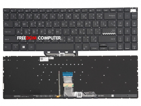 KEYBOARD ASUS คีย์บอร์ดโน๊ตบุ๊ค KEYBOARD ASUS Vivobook Pro 15 OLED K3500P 