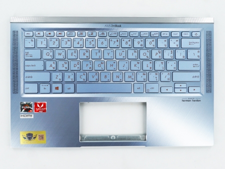 KEYBOARD ASUS คีย์บอร์ดโน๊ตบุ๊ค พร้อมบอดี้ ASUS Zenbook 14 UM431D ไทย อังกฤษ 