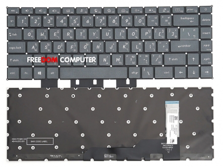 KEYBOARD MSI คีย์บอร์ดโน๊ตบุ๊ค MSI Prestige 15 A10SC 