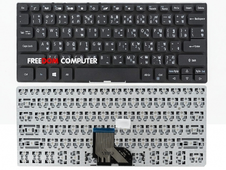 KEYBOARD ACER คีย์บอร์ดโน๊ตบุ๊ค  ACER Spin 1 SP111-32N SP111-34N ไทย อังกฤษ(สกรีนไม่ชัดเท่าของเดิม) 