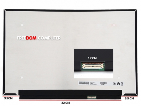 หน้าจอโน๊ตบุ๊ค IBM-LENOVO 13.3 จอโน๊ตบุ๊ค LED 13.3 SLIM 30 PIN FULL HD 1920*1200 B133UAN01.0 M133NW4J R0 Lenovo ThinkBook 13S G2 ITL