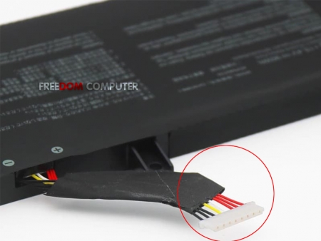 BATTERY-NOTEBOOK ASUS แบตเตอรี่โน๊ตบุ๊ค(แท้)  C41N1906-1 ใส่ ASUS FX506HM FA506 FX506 FA706QR (แบบสายไฟยาว) (แกะเช็คก่อนสั่ง) (Type B) 
