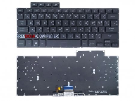 KEYBOARD ASUS คีย์บอร์ด ASUS Zephyrus ROG 16 G16 GA503 15 GU603 M16 GU603HE GU603HM GU603HR GU603ZE GU603Z มีไฟ  ไทย-อังกฤษ 