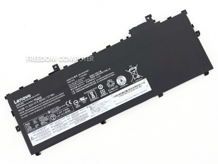 BATTERY-NOTEBOOK IBM-LENOVO แบเตอรี่โน๊ตบุ๊ค(แท้) 01AV430 01AV431 01AV494 SB10K97586 01AV494 SB10K97586 01AV494 01AV429 Lenovo ThinkPad X1 Carbon 5th Gen 2017, X1 Carbon 6th Gen 2018 Series 