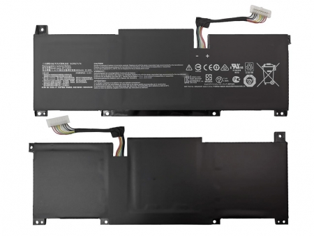 BATTERY-NOTEBOOK MSI แบตเตอรี่โน๊ตบุ๊คแท้  BTY-M491 สำหรับ MSI Modern 15 A10M A11M A10RAS-206IT A10RAS-081FR MSI Modern 15 A5M-023TH (แบบที่ 1 ปลายสายเสียบแบตสีขาว) 