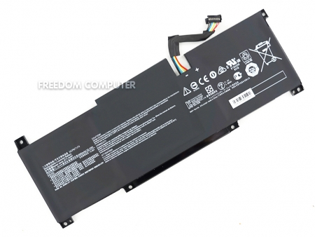 BATTERY-NOTEBOOK MSI แบตเตอรี่โน๊ตบุ๊คแท้  BTY-M491 สำหรับ MSI Modern 15 A10M A11M A10RAS-206IT A10RAS-081FR (แบบที่ 2 ปลายสายเสียบแบตสีดำ) 
