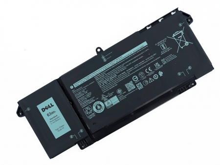 BATTERY-NOTEBOOK DELL แบตเตอรี่โน๊ตบุ๊ค(แท้) 7FMXV 4M1JN 63Wh ใส่ DELL 5320 7320 7420 7520 
