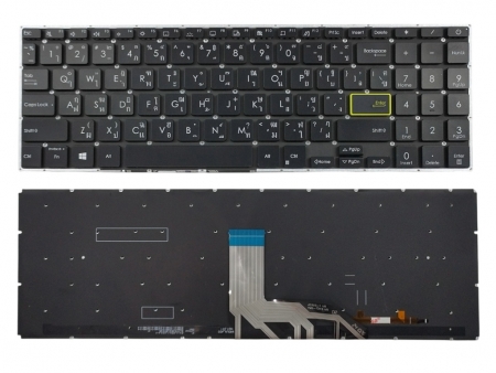 KEYBOARD ASUS  คีย์บอร์ด ASUS VivoBook X513 X513EA X513EP X513EQ X513IA PX513QC X513UA มีไฟ ไทย อังกฤษ 