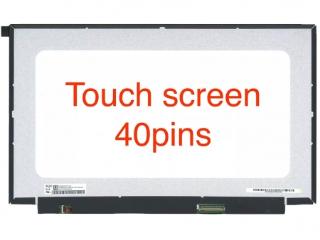 หน้าจอโน๊ตบุ๊ค - 15.6 จอทัชสกรีน 15.6 FHD (1920X1080)(60Hz) SLIM 40PIN Part NV156FHM-T01 