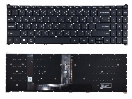 KEYBOARD ACER คีย์บอร์ด ACER A315-59 A315-59G A315-24P A315-44P A515-57G A515-57 A515-57T A315-510P N22C6 N22Q3 N23C3 S50-54 A715-51 A715-76 (มีไฟ Backlight) 