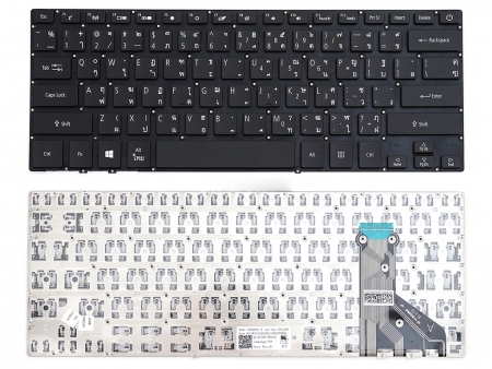 KEYBOARD ACER คีย์บอร์ดโน๊ตบุ๊ค KEYBOARD ACER SWIFT 7 SF713-51ไทย อังกฤษ 