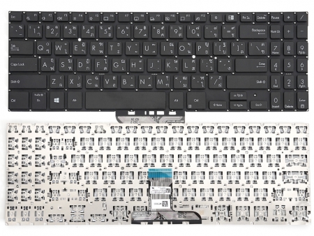 KEYBOARD ASUS คีย์บอร์ดโน๊ตบุ๊ค KEYBOARD ASUS Pro15 PX555C ExpertBook B1-B1500 P1450 P1550 BW450 TH-EN 